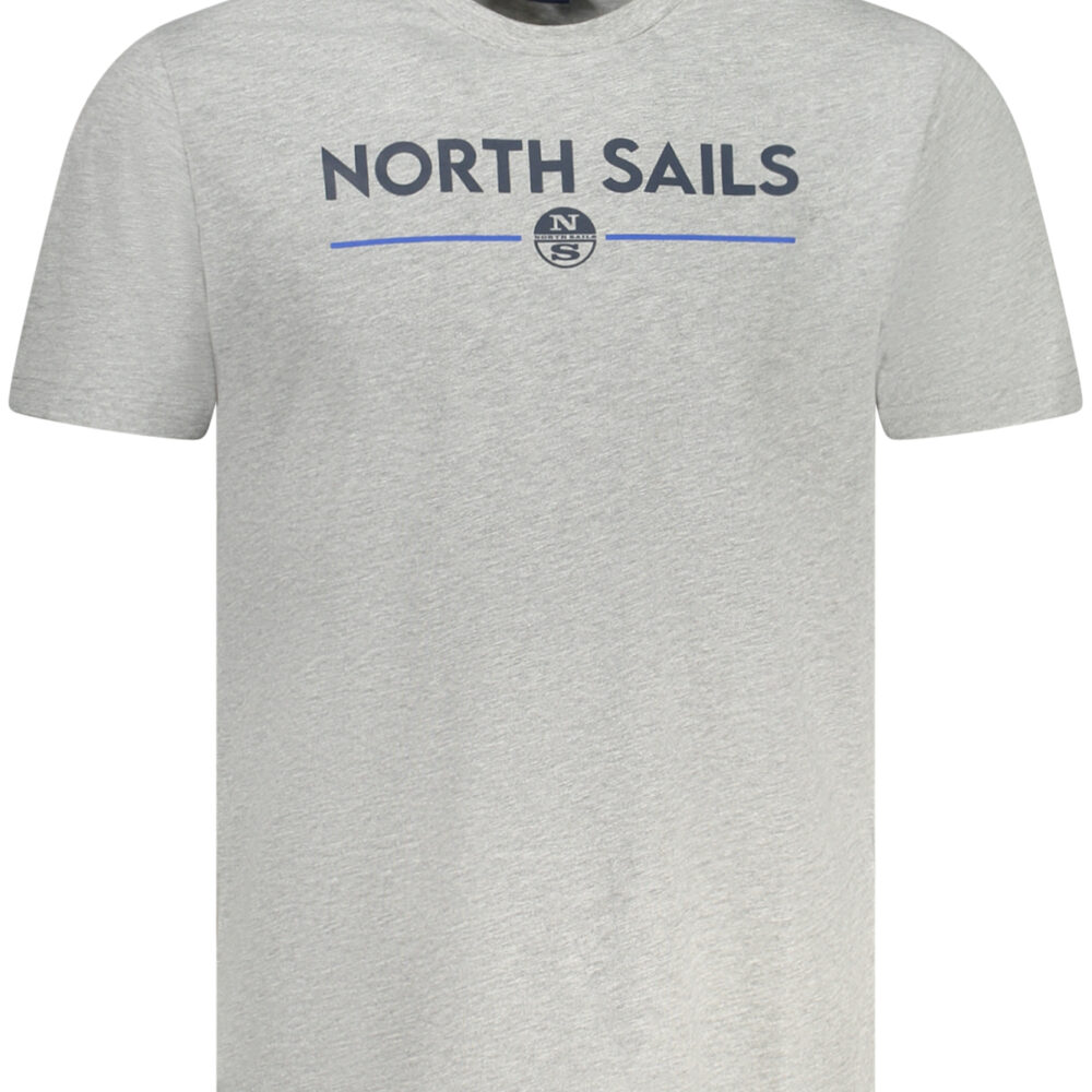 NORTH SAILS T-SHIRT MANICHE CORTE UOMO GRIGIO