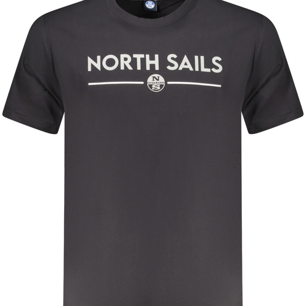 NORTH SAILS T-SHIRT MANICHE CORTE UOMO NERO