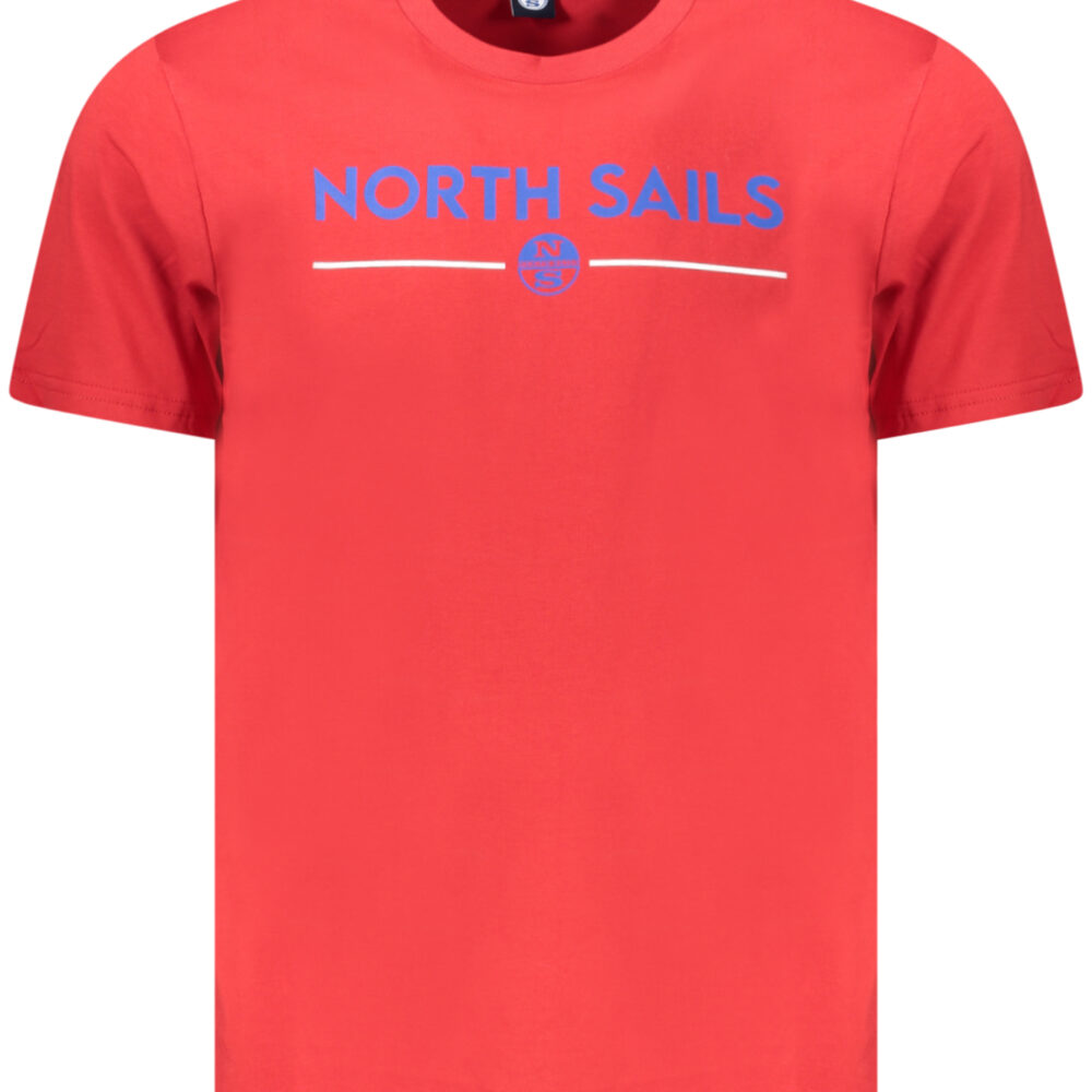 NORTH SAILS T-SHIRT MANICHE CORTE UOMO ROSSO