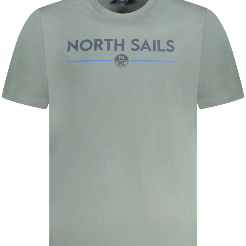 NORTH SAILS T-SHIRT MANICHE CORTE UOMO VERDE