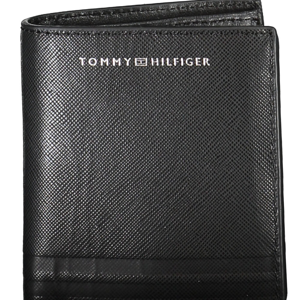 TOMMY HILFIGER PORTAFOGLIO UOMO NERO
