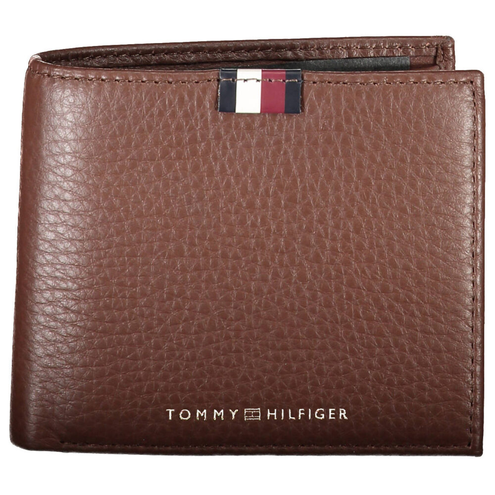 TOMMY HILFIGER PORTAFOGLIO UOMO MARRONE