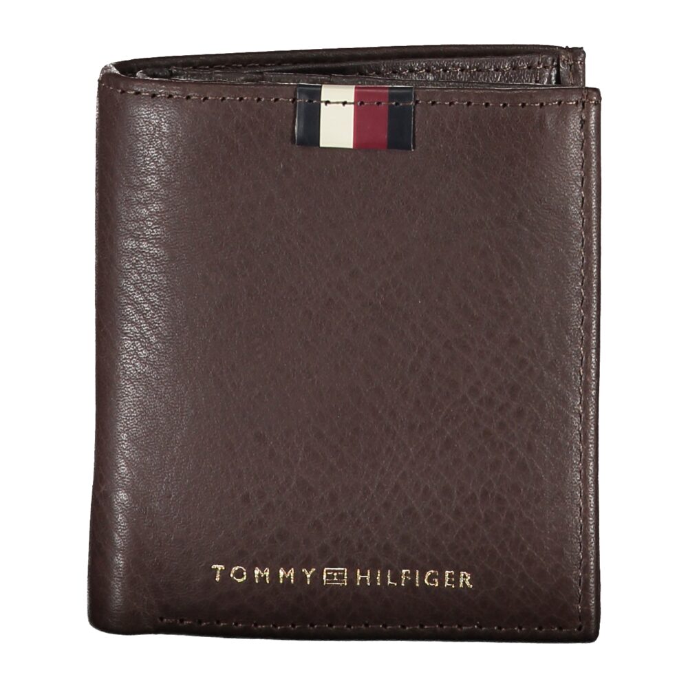 TOMMY HILFIGER PORTAFOGLIO UOMO MARRONE