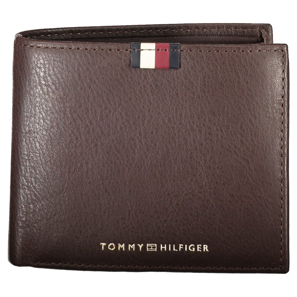 TOMMY HILFIGER PORTAFOGLIO UOMO MARRONE