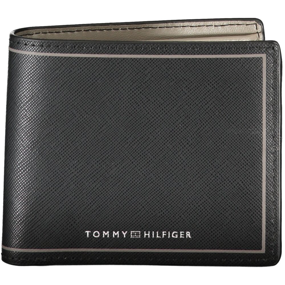 TOMMY HILFIGER PORTAFOGLIO UOMO NERO