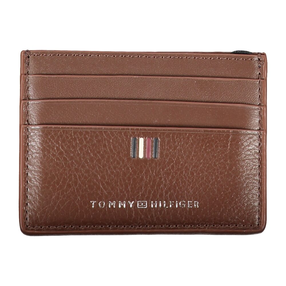 TOMMY HILFIGER PORTAFOGLIO UOMO MARRONE
