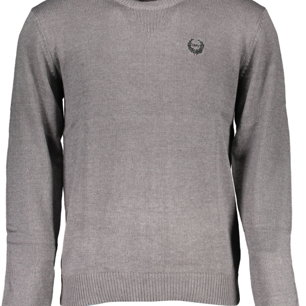 GIAN MARCO VENTURI MAGLIA UOMO GRIGIO