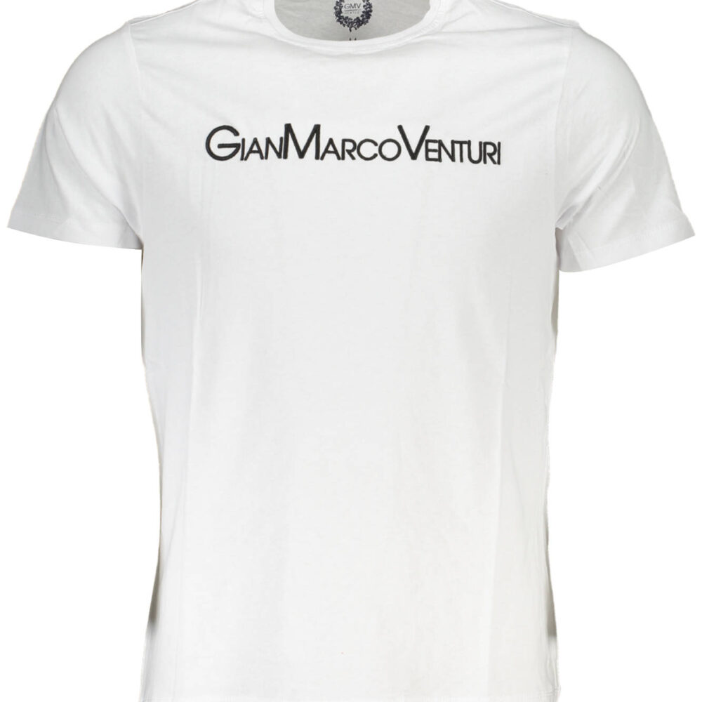 GIAN MARCO VENTURI T-SHIRT MANICHE CORTE UOMO BIANCO