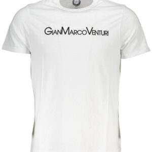 GIAN MARCO VENTURI T-SHIRT MANICHE CORTE UOMO BIANCO