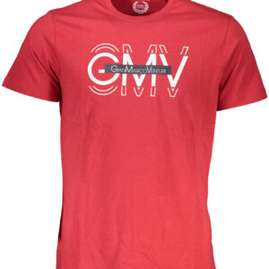 GIAN MARCO VENTURI T-SHIRT MANICHE CORTE UOMO ROSSO