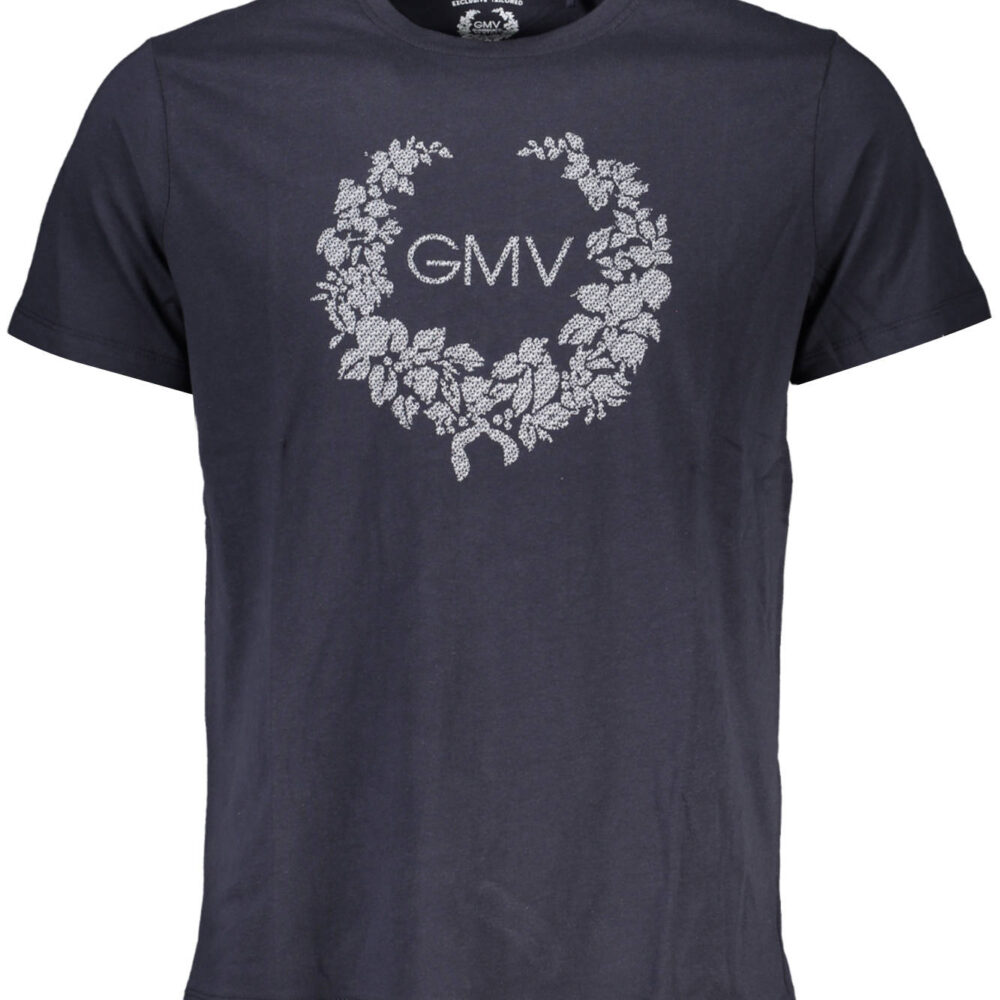GIAN MARCO VENTURI T-SHIRT MANICHE CORTE UOMO BLU