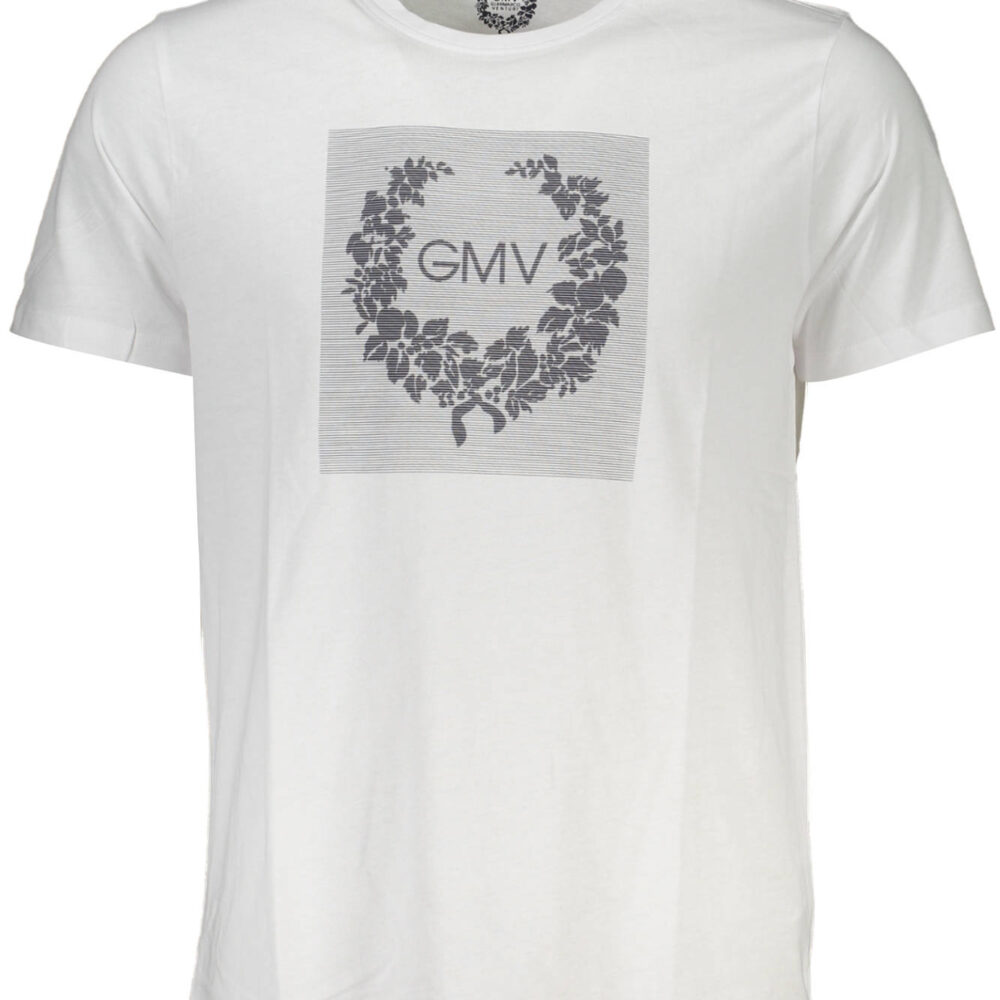 GIAN MARCO VENTURI T-SHIRT MANICHE CORTE UOMO BIANCO