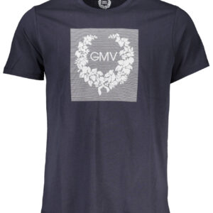 GIAN MARCO VENTURI T-SHIRT MANICHE CORTE UOMO BLU