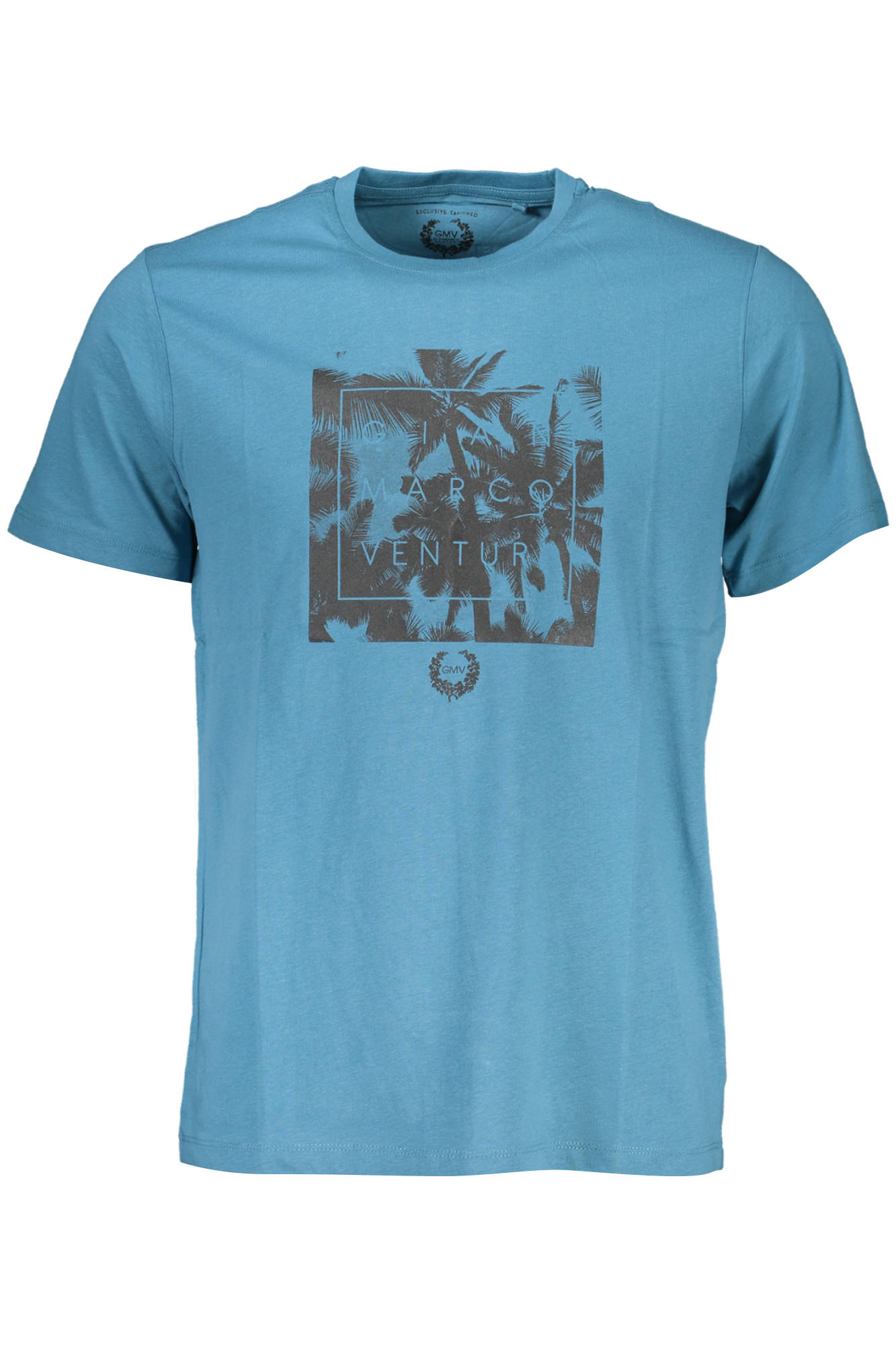 GIAN MARCO VENTURI T-SHIRT MANICHE CORTE UOMO BLU
