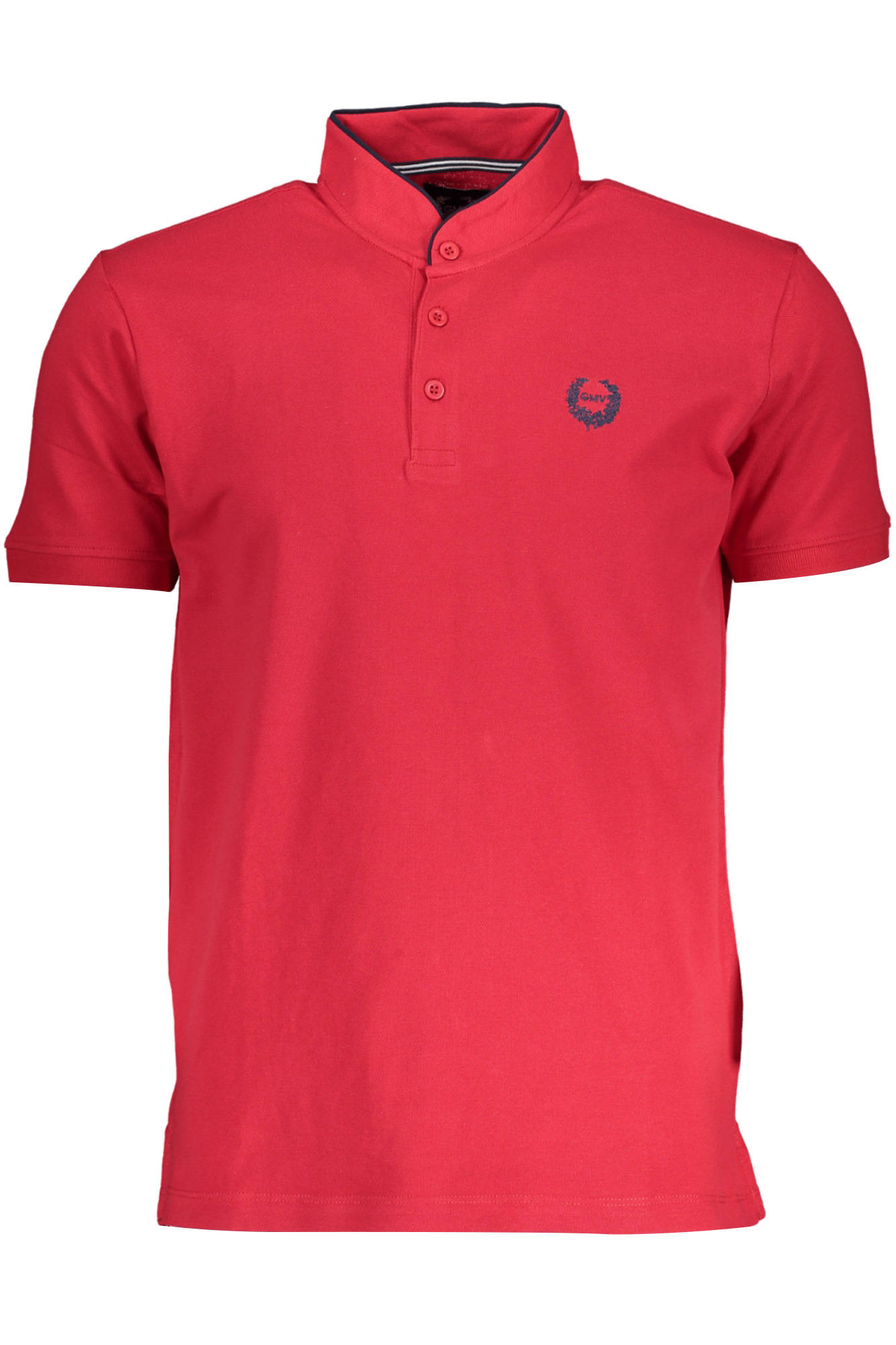 GIAN MARCO VENTURI POLO MANICHE CORTE UOMO ROSSO