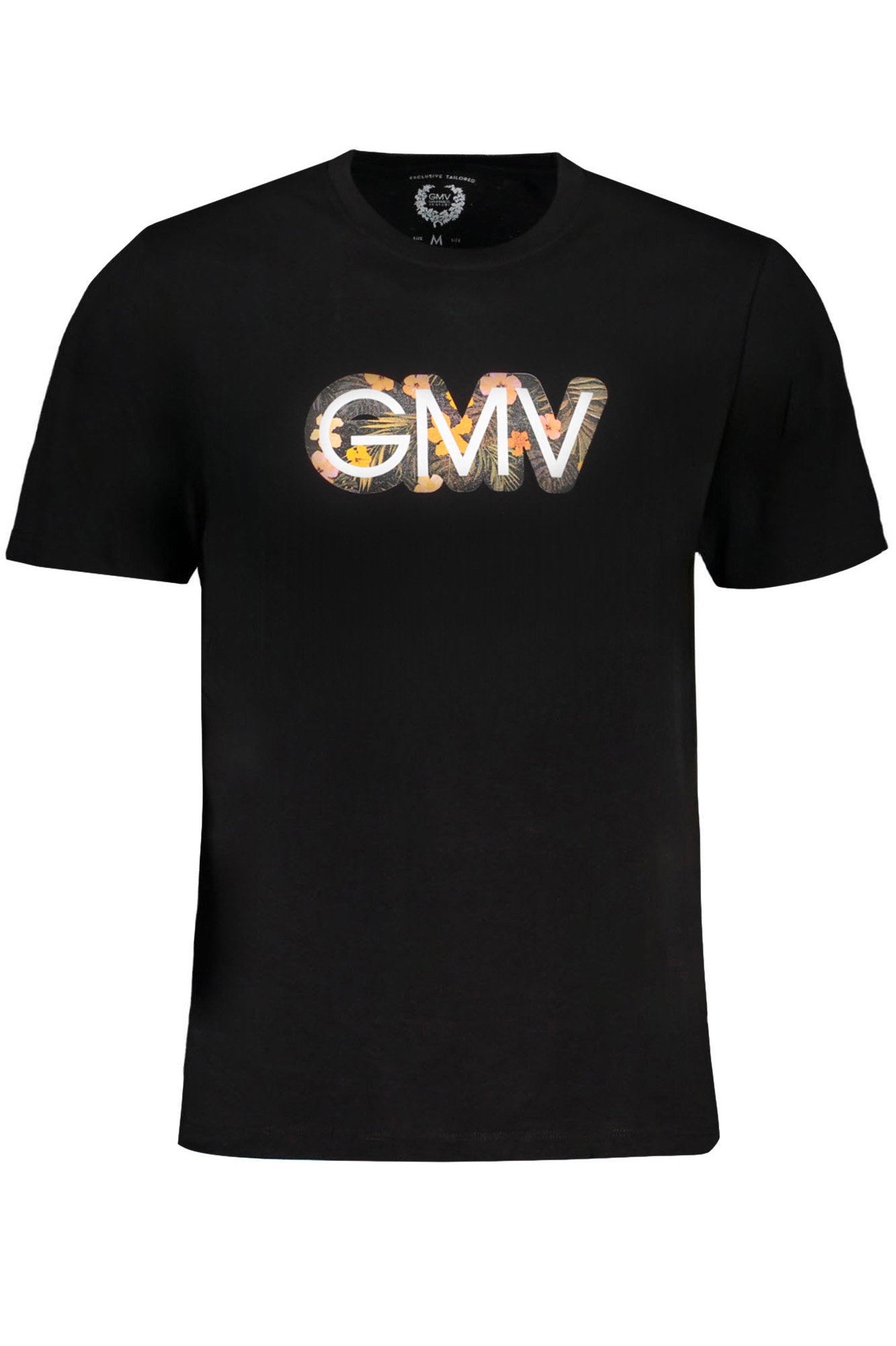 GIAN MARCO VENTURI T-SHIRT MANICHE CORTE UOMO NERO