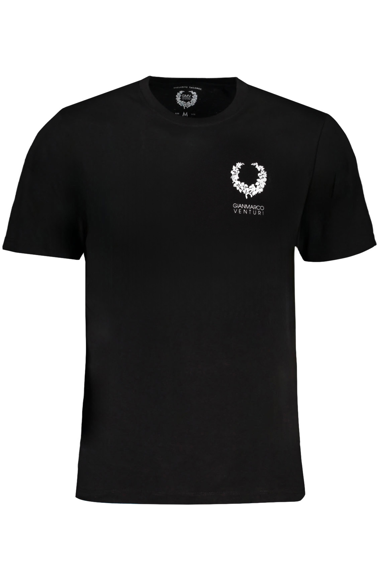 GIAN MARCO VENTURI T-SHIRT MANICHE CORTE UOMO NERO
