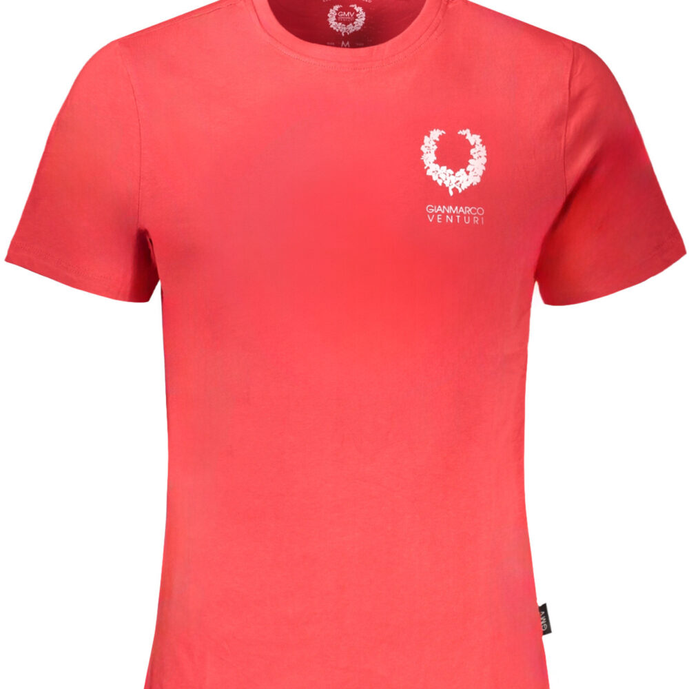 GIAN MARCO VENTURI T-SHIRT MANICHE CORTE UOMO ROSSO