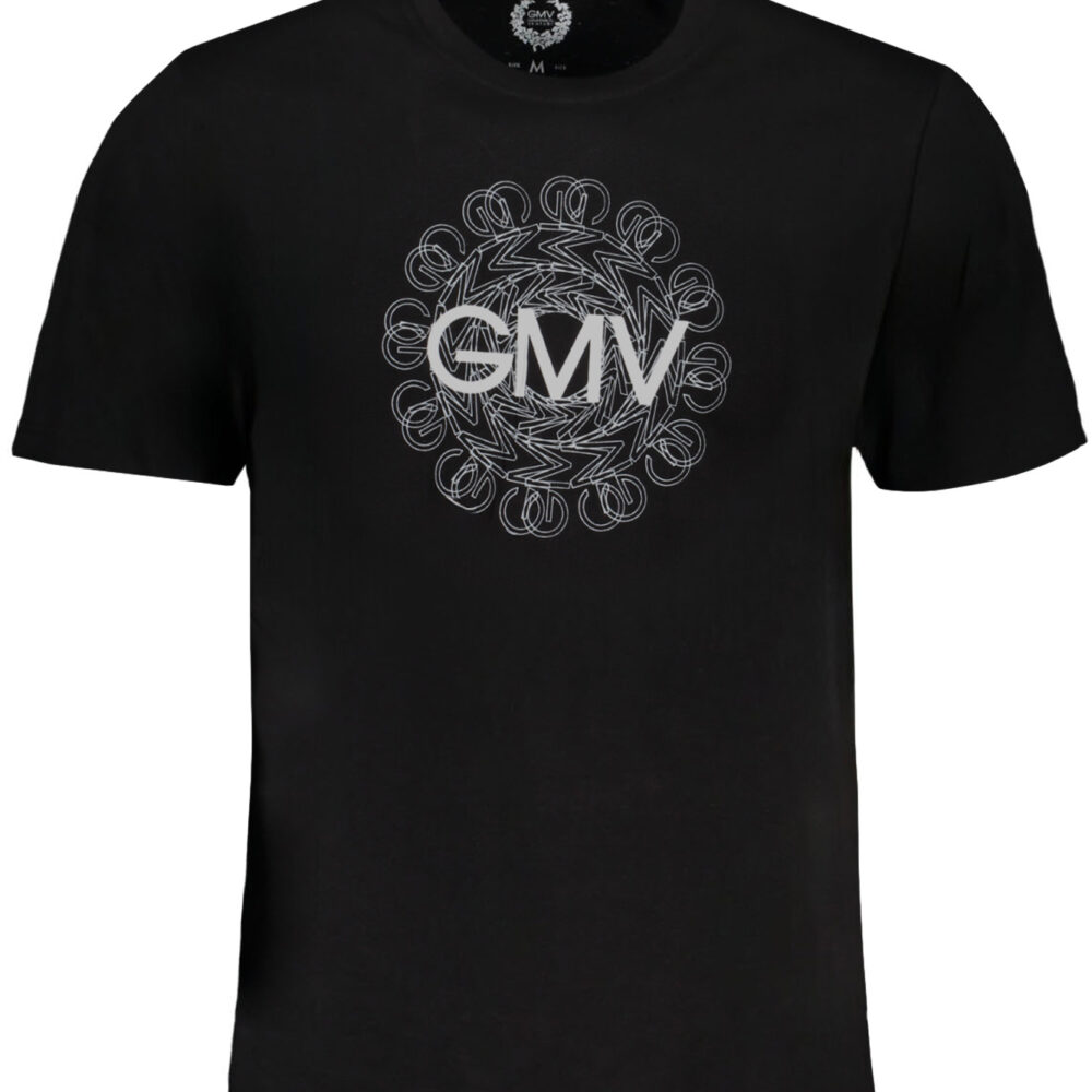 GIAN MARCO VENTURI T-SHIRT MANICHE CORTE UOMO NERO