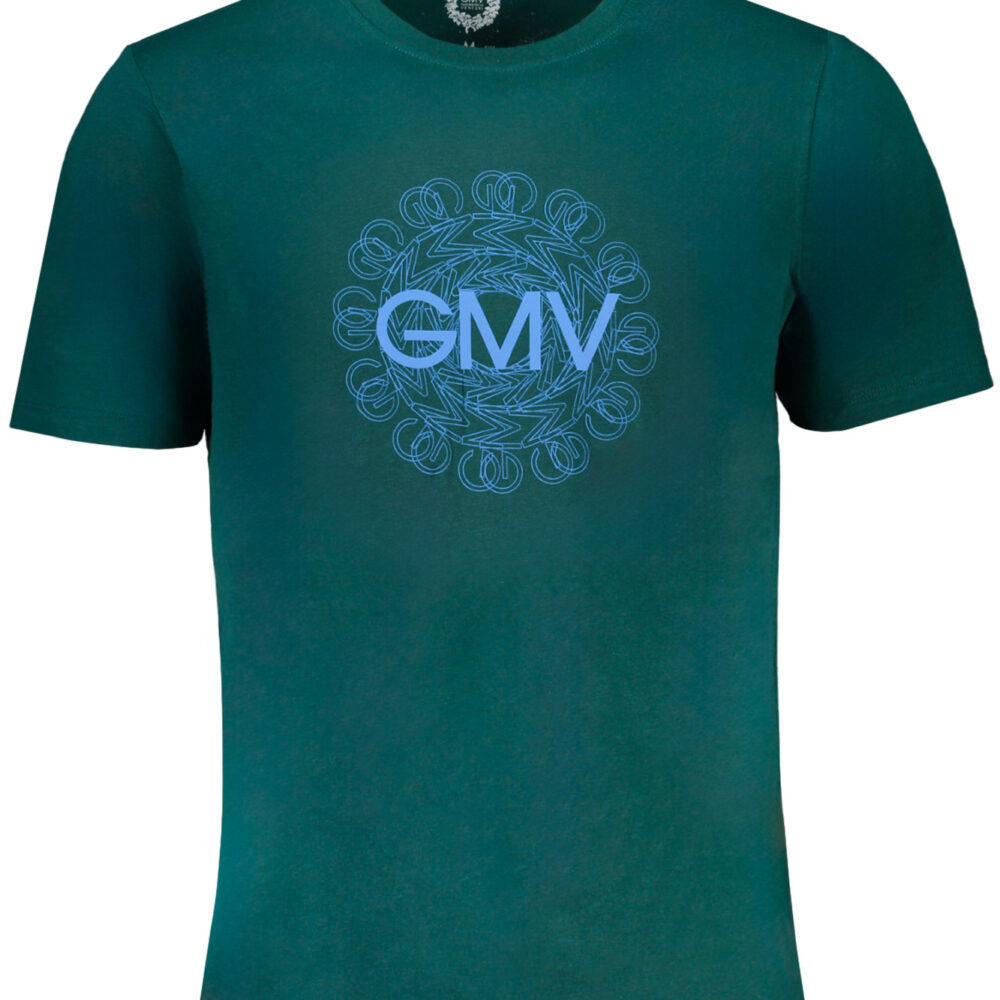 GIAN MARCO VENTURI T-SHIRT MANICHE CORTE UOMO VERDE