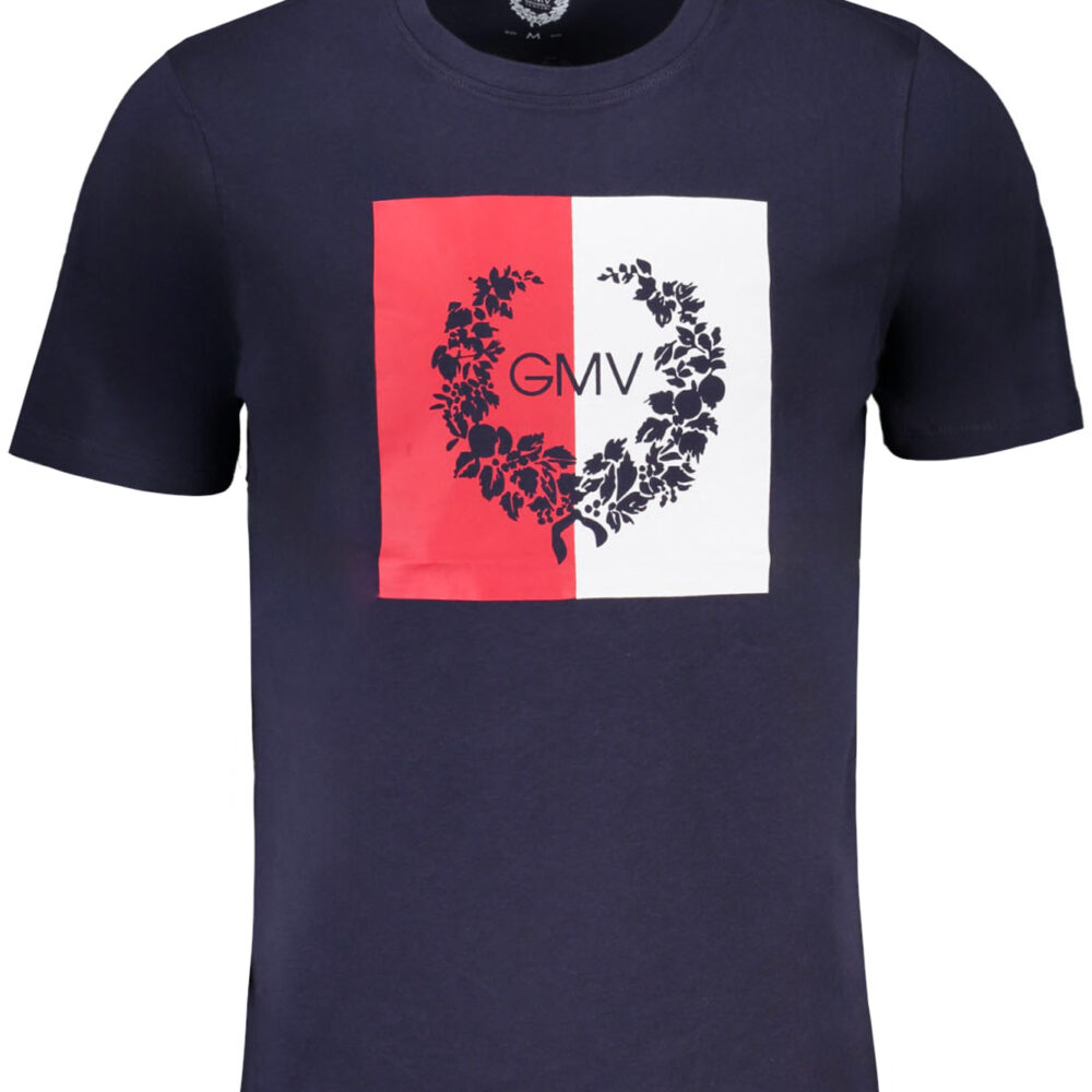 GIAN MARCO VENTURI T-SHIRT MANICHE CORTE UOMO BLU