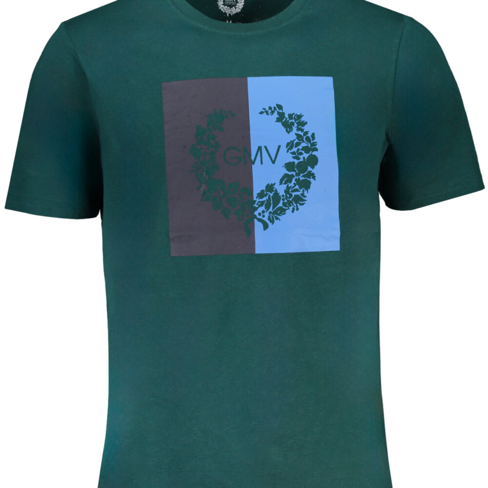 GIAN MARCO VENTURI T-SHIRT MANICHE CORTE UOMO VERDE