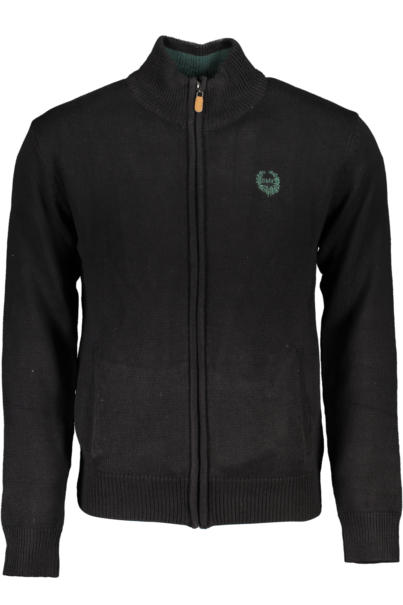 GIAN MARCO VENTURI CARDIGAN UOMO NERO