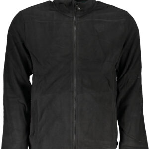 GIAN MARCO VENTURI FELPA CON ZIP UOMO NERO