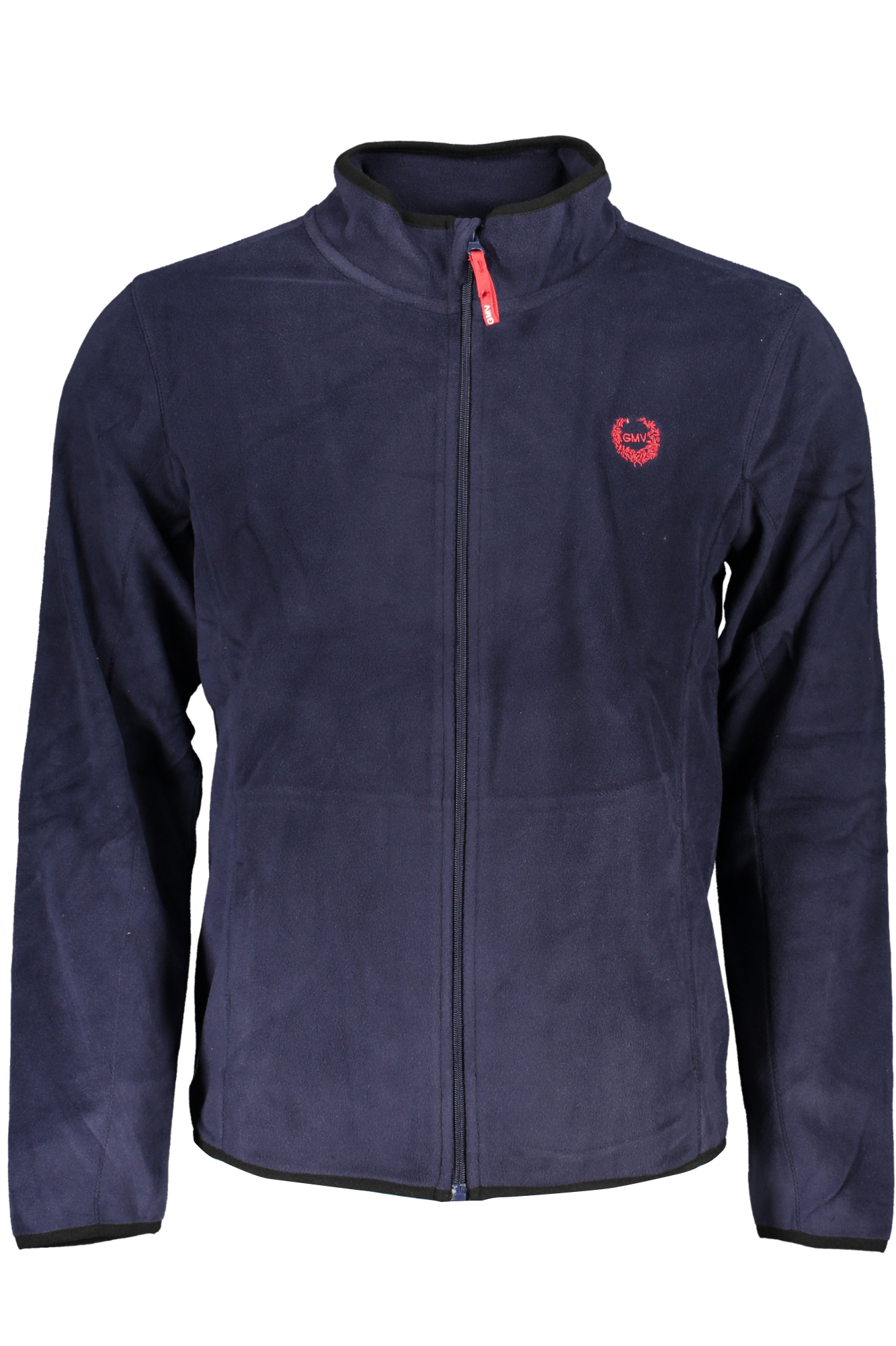 GIAN MARCO VENTURI FELPA CON ZIP UOMO BLU