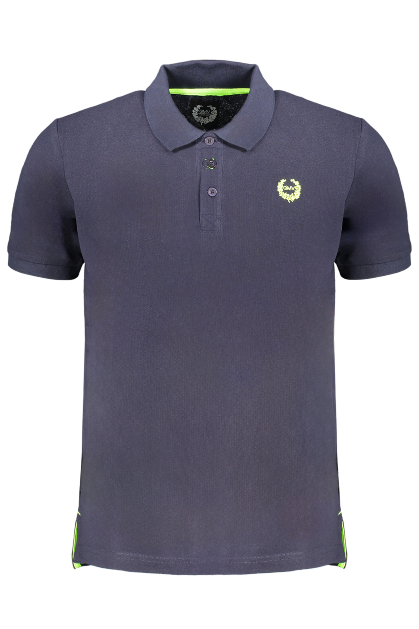GIAN MARCO VENTURI POLO MANICHE CORTE UOMO BLU