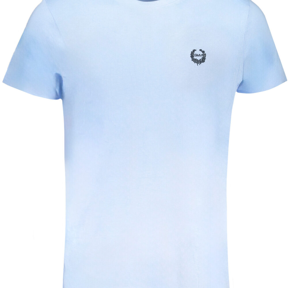GIAN MARCO VENTURI T-SHIRT MANICHE CORTE UOMO AZZURRO