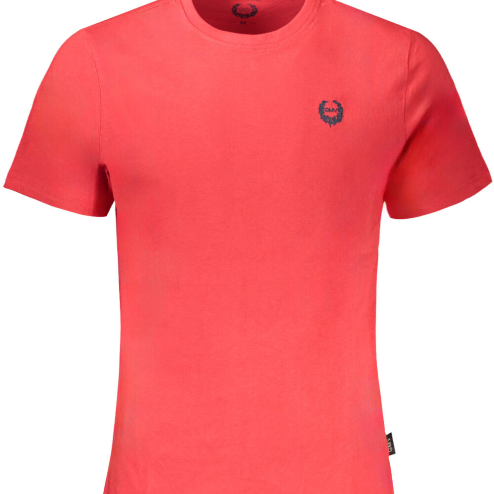 GIAN MARCO VENTURI T-SHIRT MANICHE CORTE UOMO ROSSO