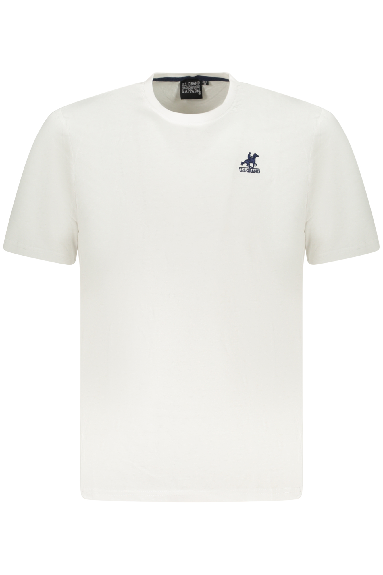 U.S. GRAND POLO T-SHIRT MANICHE CORTE UOMO BIANCO