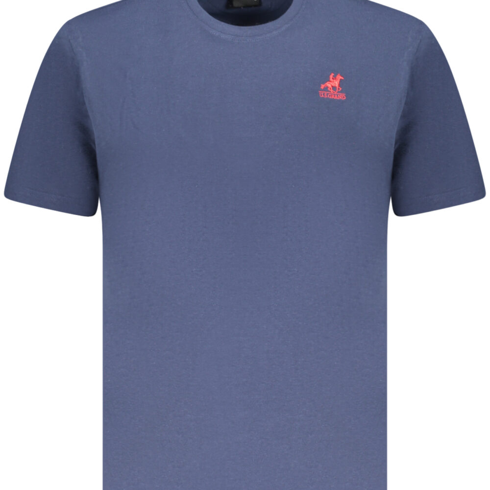 U.S. GRAND POLO T-SHIRT MANICHE CORTE UOMO BLU
