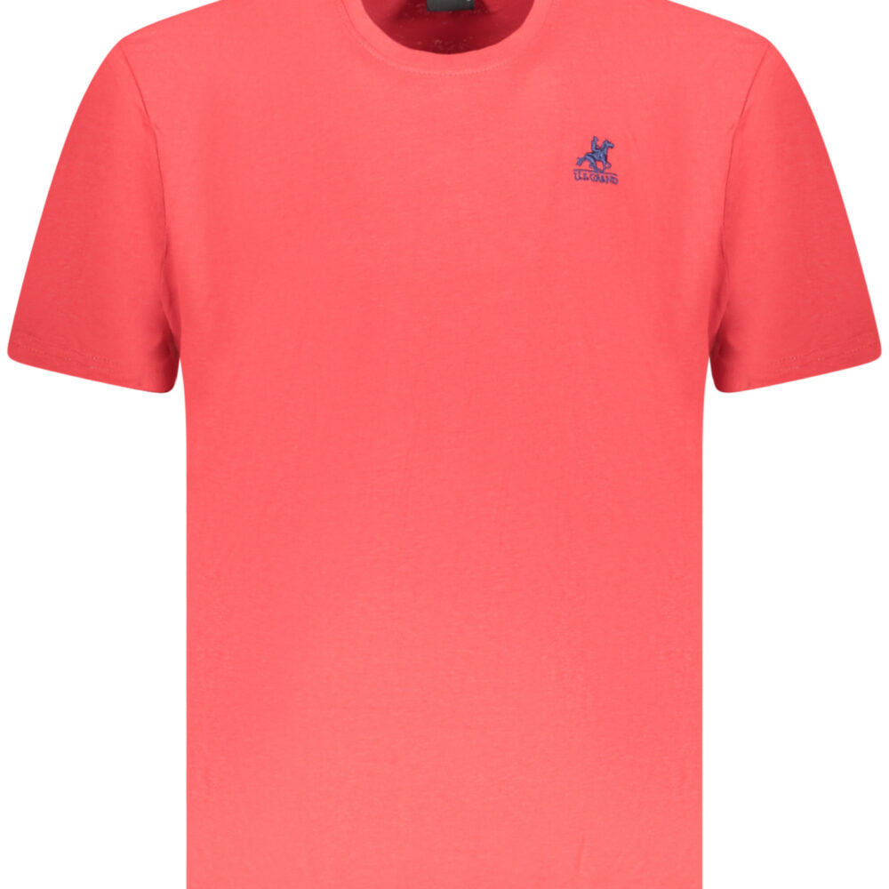 U.S. GRAND POLO T-SHIRT MANICHE CORTE UOMO ROSSO