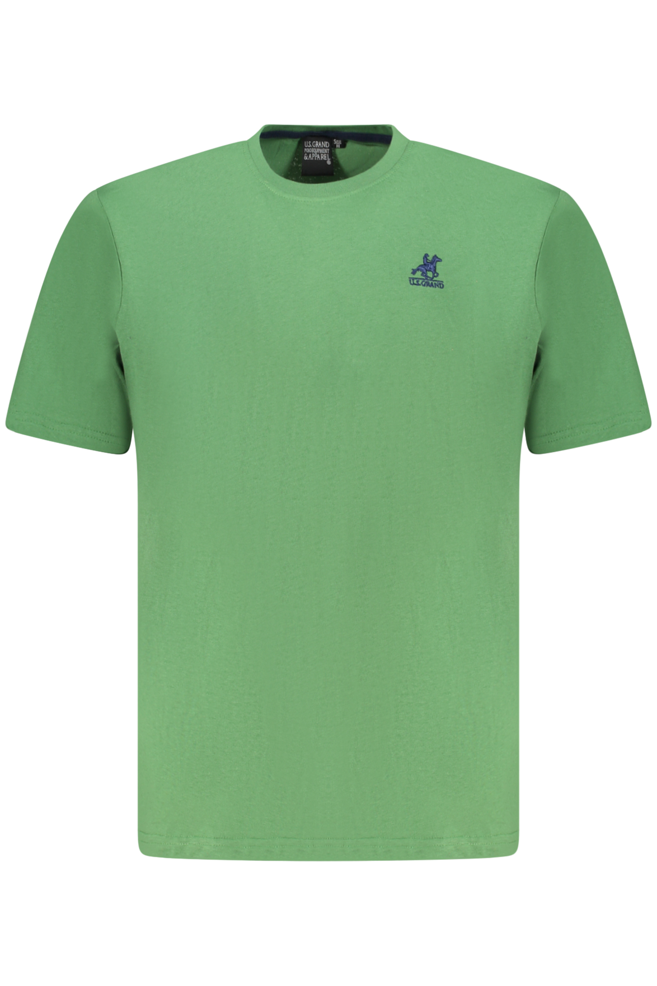 U.S. GRAND POLO T-SHIRT MANICHE CORTE UOMO VERDE