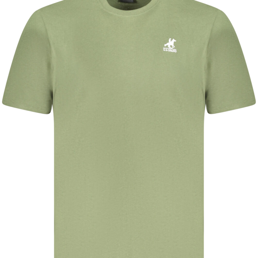 U.S. GRAND POLO T-SHIRT MANICHE CORTE UOMO VERDE