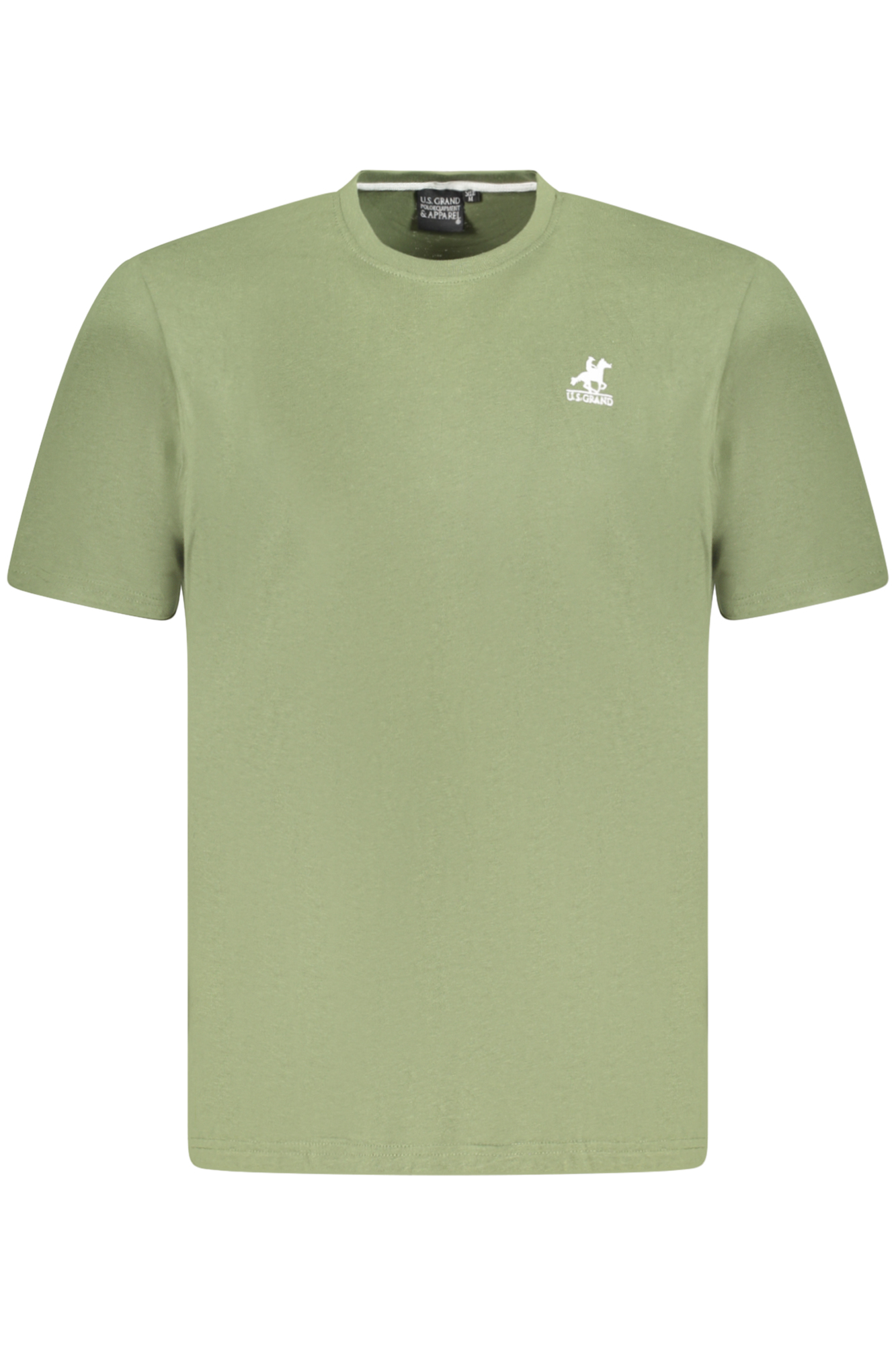 U.S. GRAND POLO T-SHIRT MANICHE CORTE UOMO VERDE
