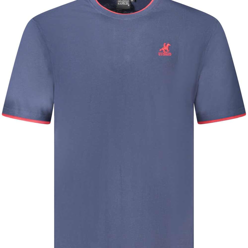 U.S. GRAND POLO T-SHIRT MANICHE CORTE UOMO BLU