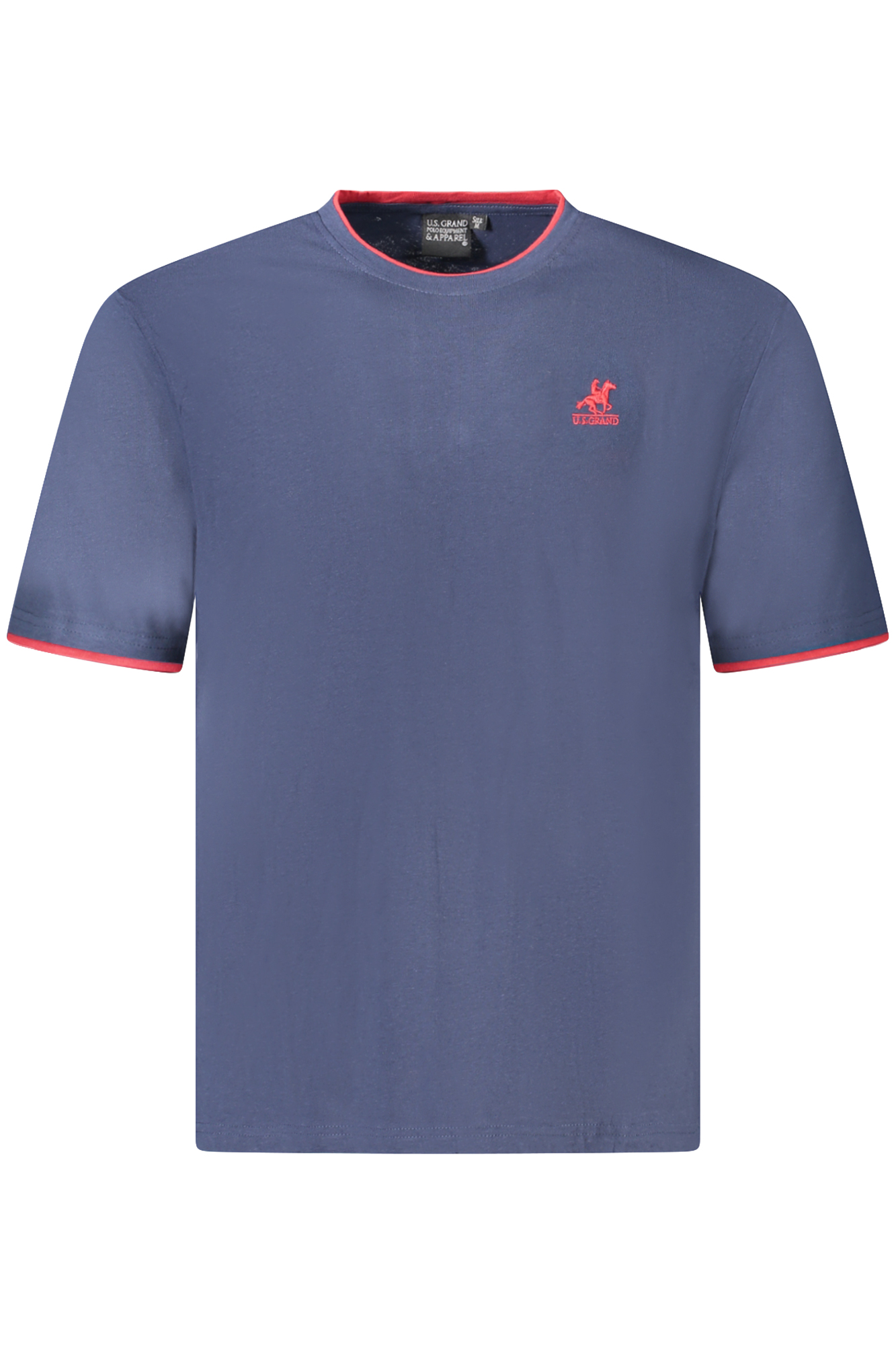 U.S. GRAND POLO T-SHIRT MANICHE CORTE UOMO BLU