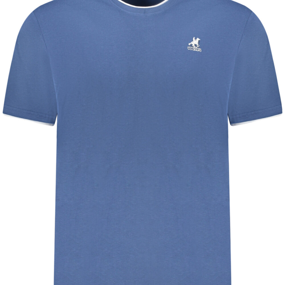 U.S. GRAND POLO T-SHIRT MANICHE CORTE UOMO BLU
