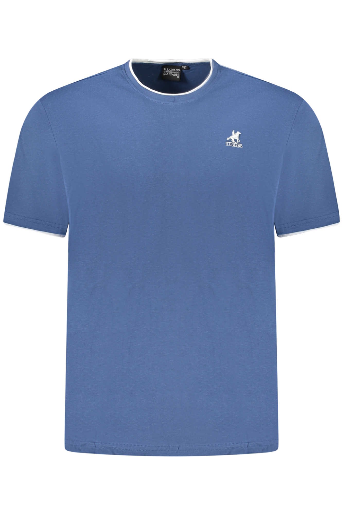 U.S. GRAND POLO T-SHIRT MANICHE CORTE UOMO BLU