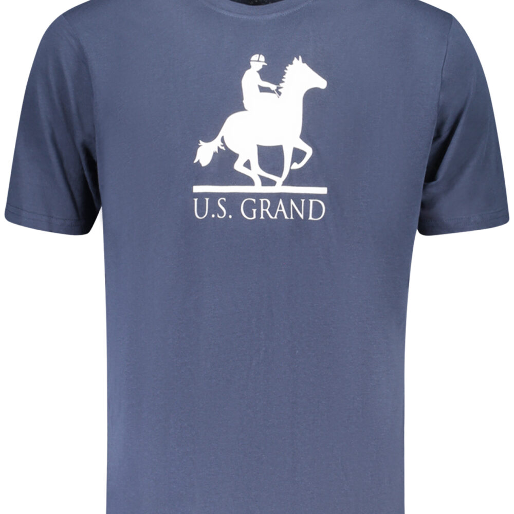 U.S. GRAND POLO T-SHIRT MANICHE CORTE UOMO BLU