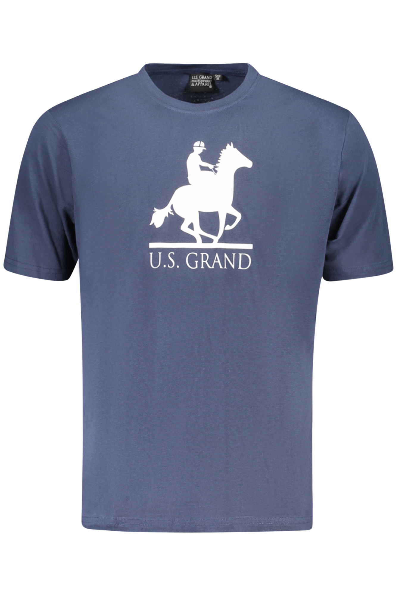 U.S. GRAND POLO T-SHIRT MANICHE CORTE UOMO BLU