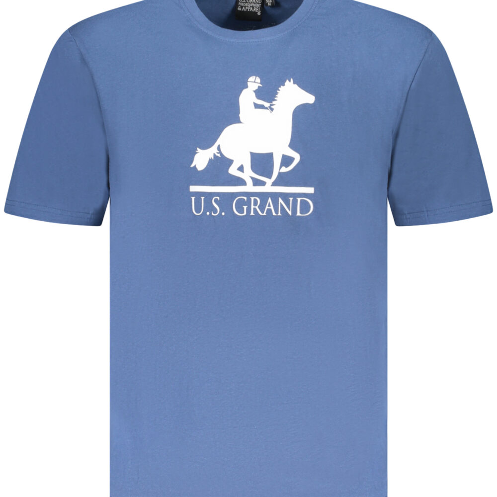 U.S. GRAND POLO T-SHIRT MANICHE CORTE UOMO BLU