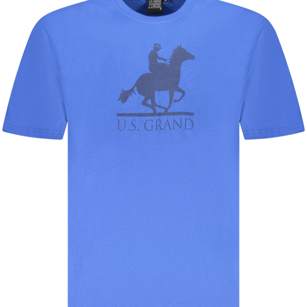 U.S. GRAND POLO T-SHIRT MANICHE CORTE UOMO BLU