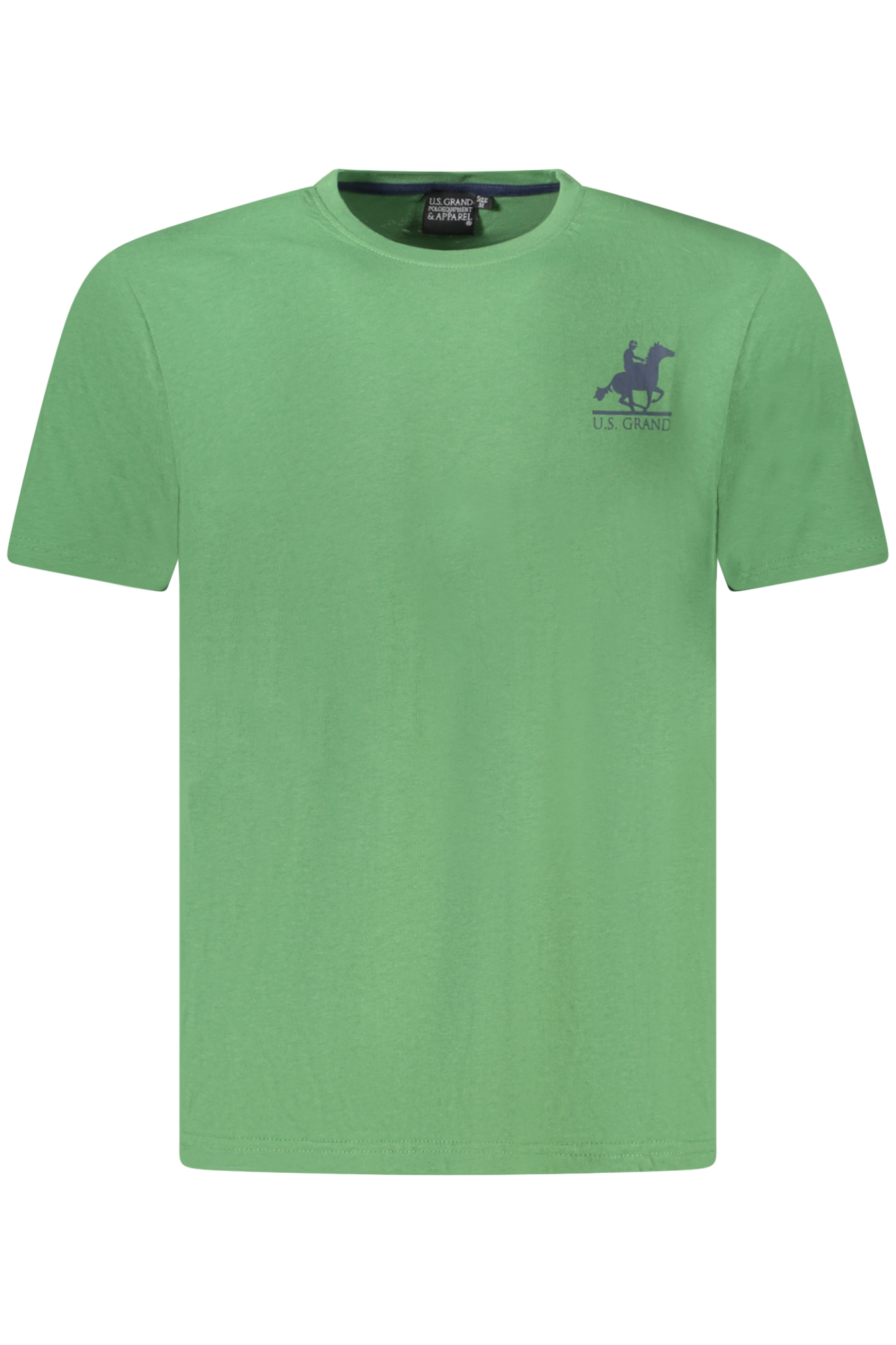 U.S. GRAND POLO T-SHIRT MANICHE CORTE UOMO VERDE
