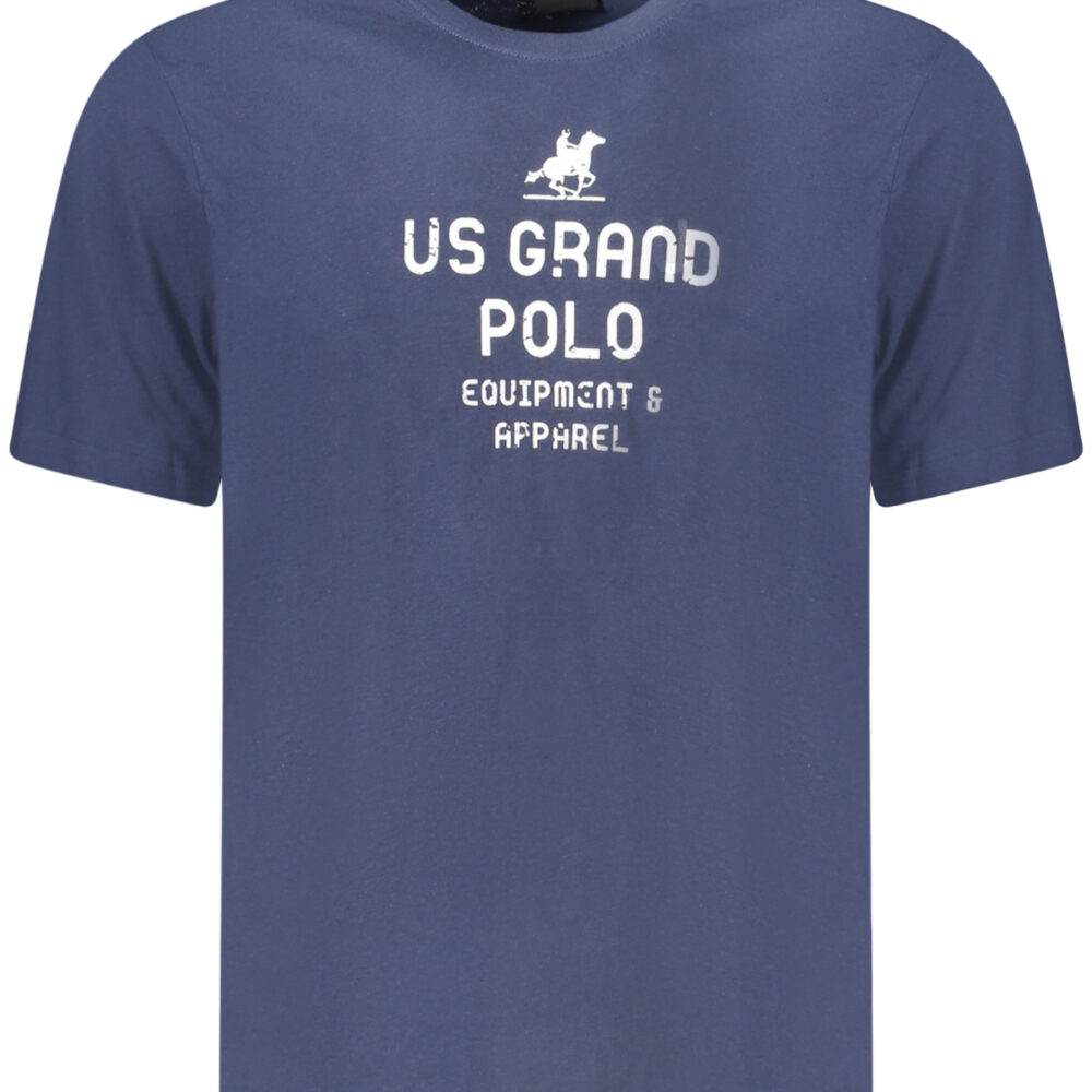 U.S. GRAND POLO T-SHIRT MANICHE CORTE UOMO BLU