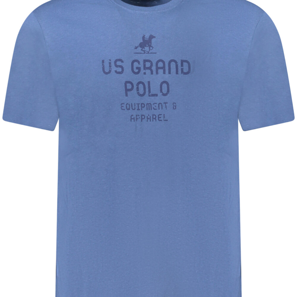 U.S. GRAND POLO T-SHIRT MANICHE CORTE UOMO BLU