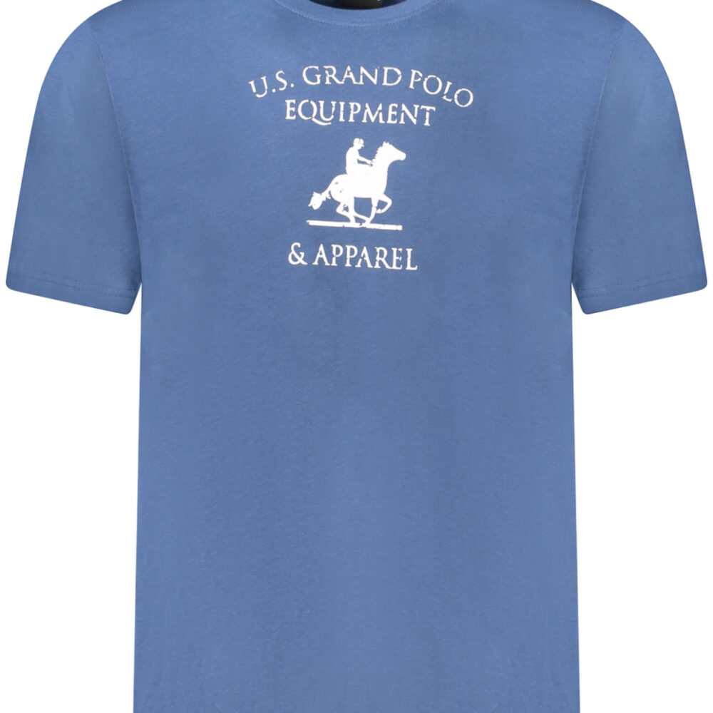 U.S. GRAND POLO T-SHIRT MANICHE CORTE UOMO BLU